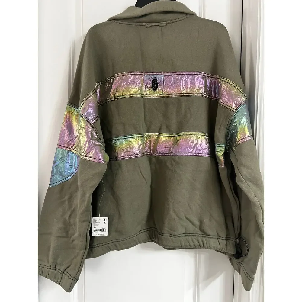 NWT Free People FP movement Away We Go Half Zip Size XS/M